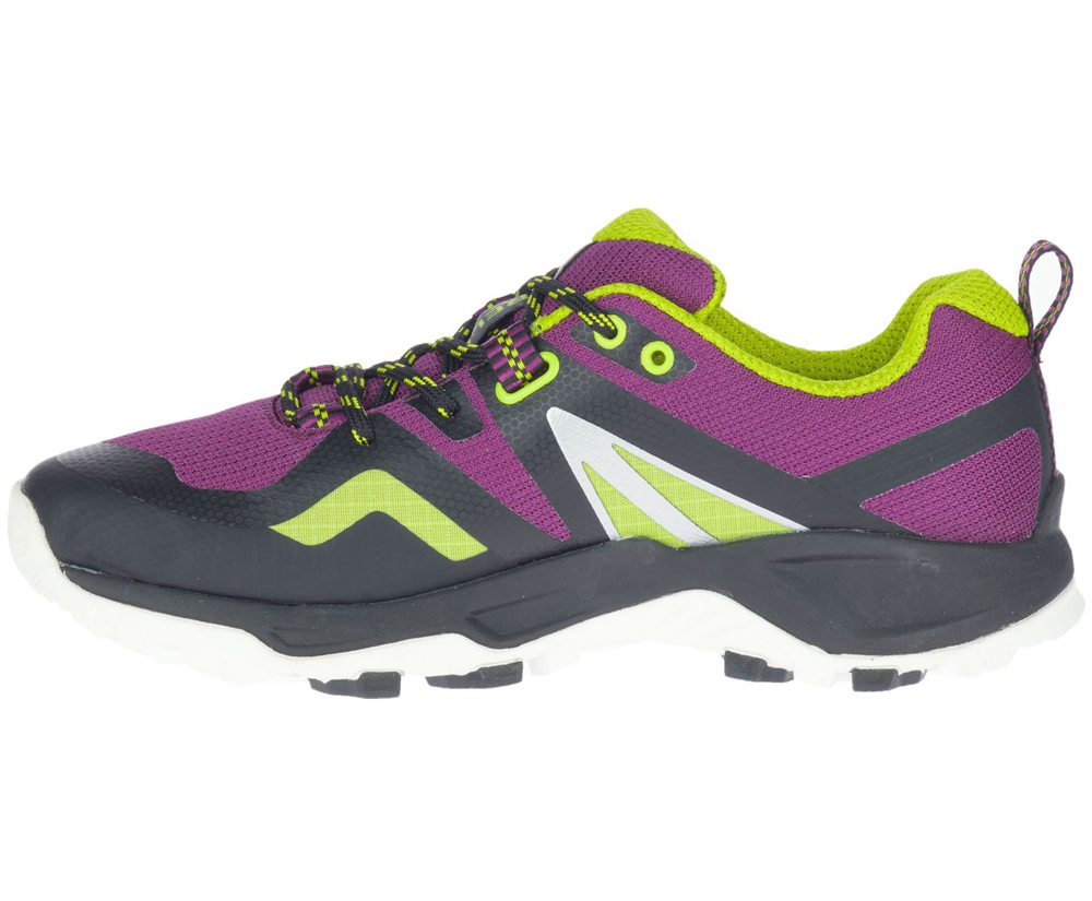 Merrell Hiking Shoes Black/Purple - MQM Flex 2 GORE-TEX® - Womens 40RDZAQPU
